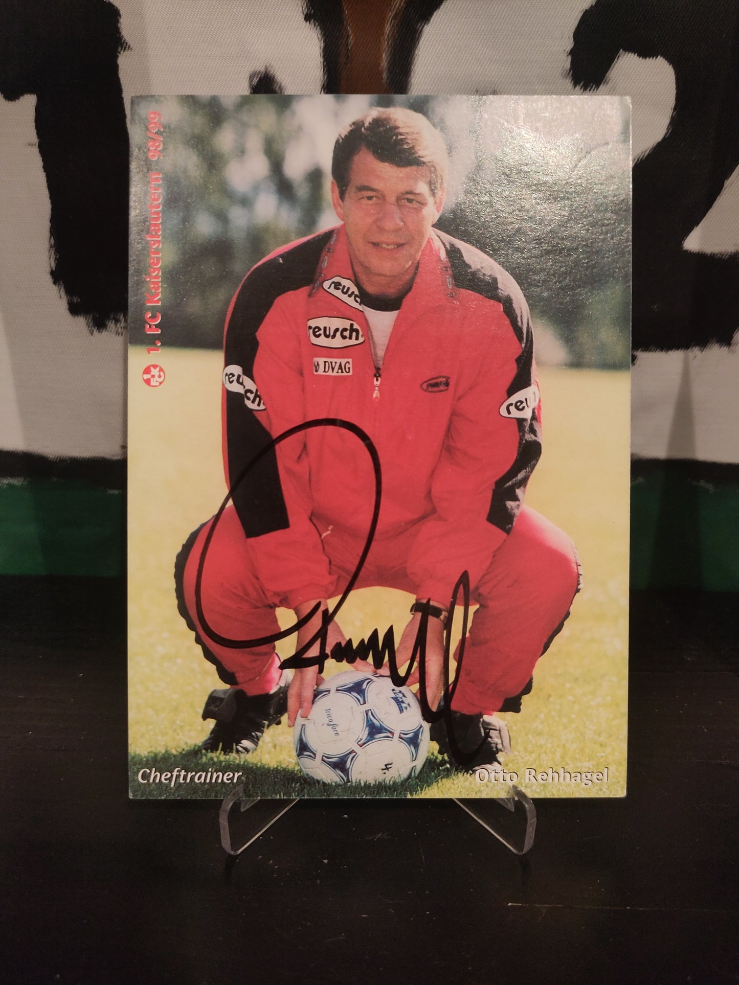 Signert kort: Otto Rehhagel*