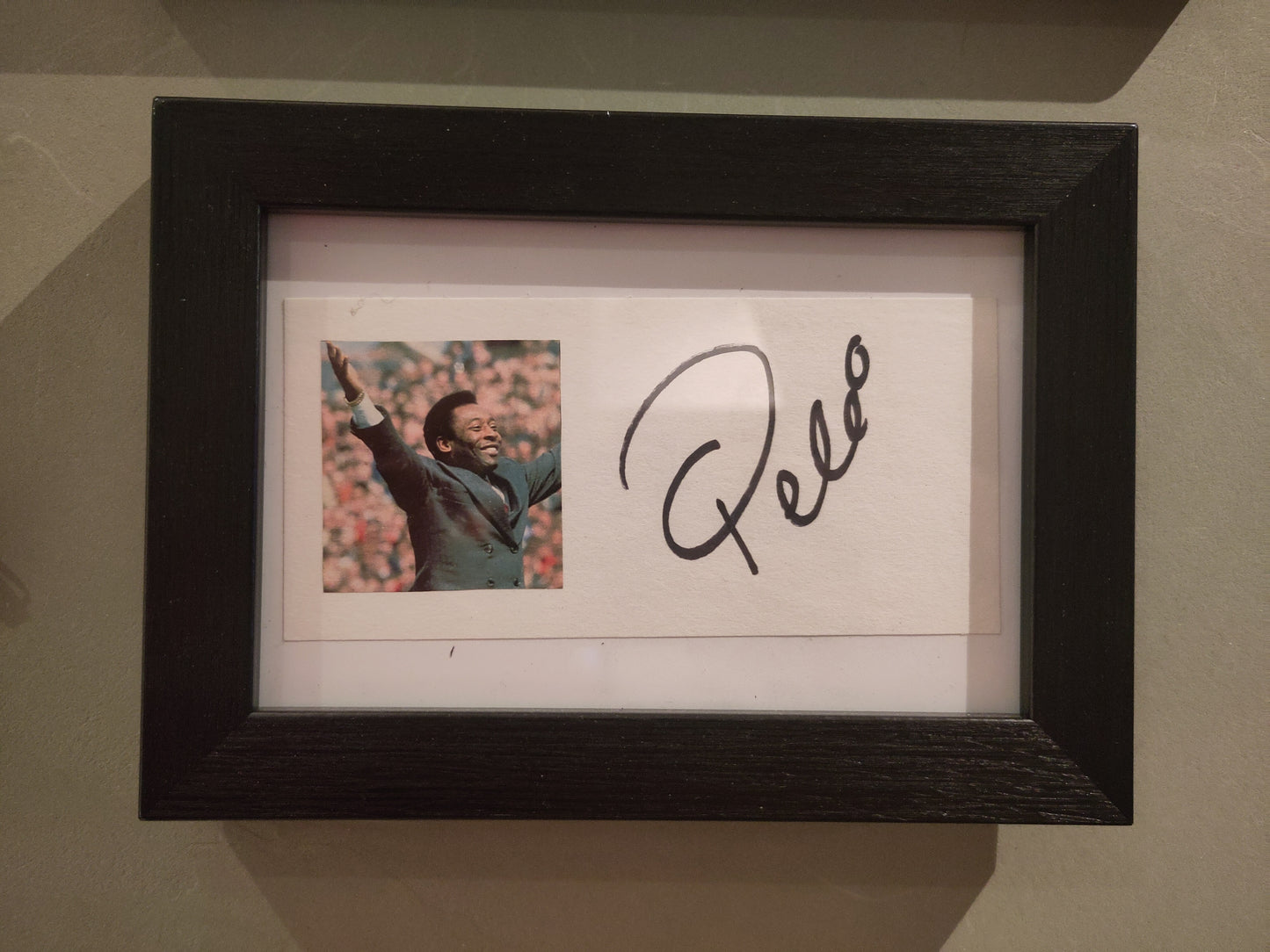 Pelé bilde signert*