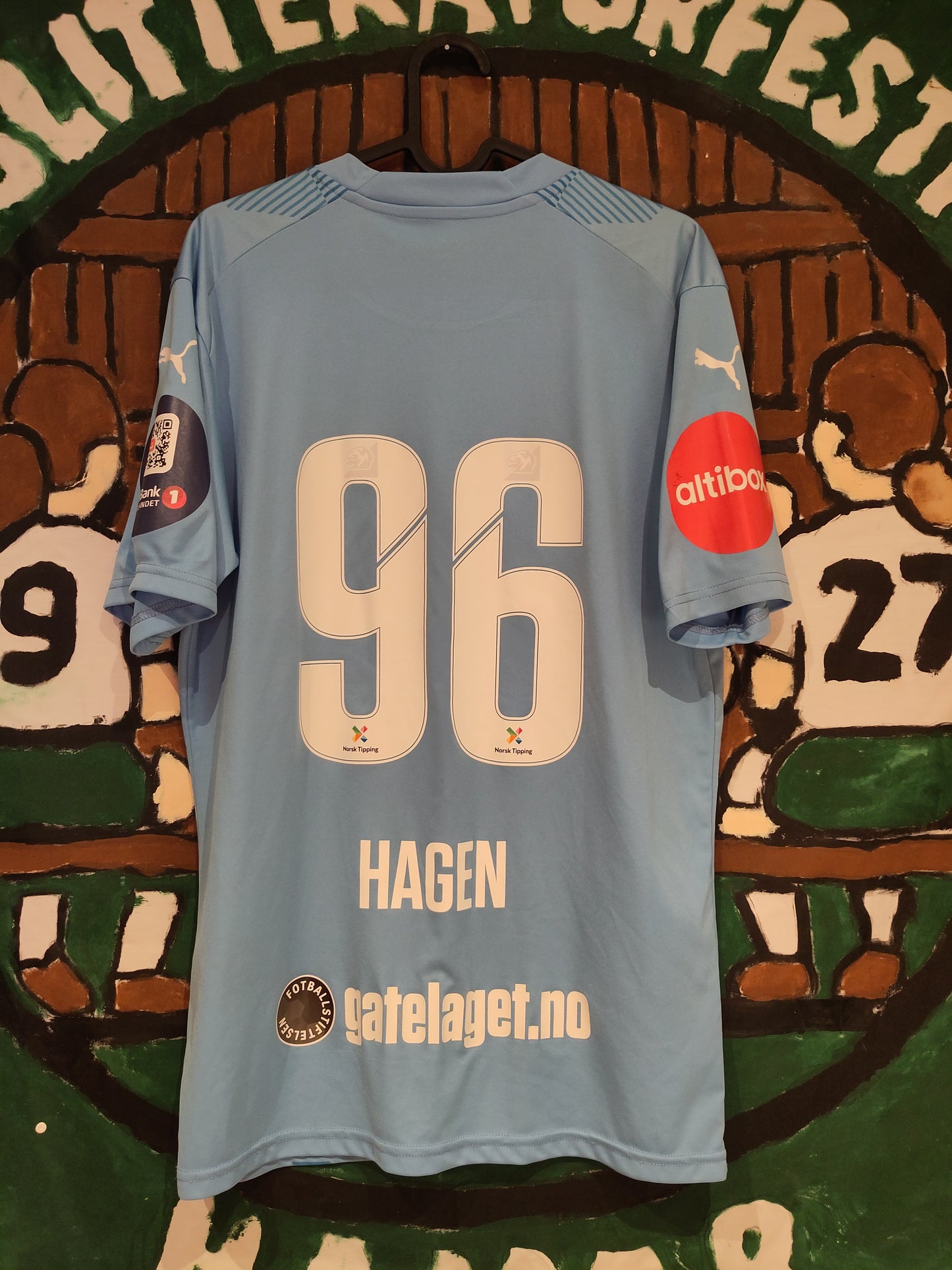 HamKam drakt 2022 keeper utøverbrukt/kampbrukt Nicholas Hagen