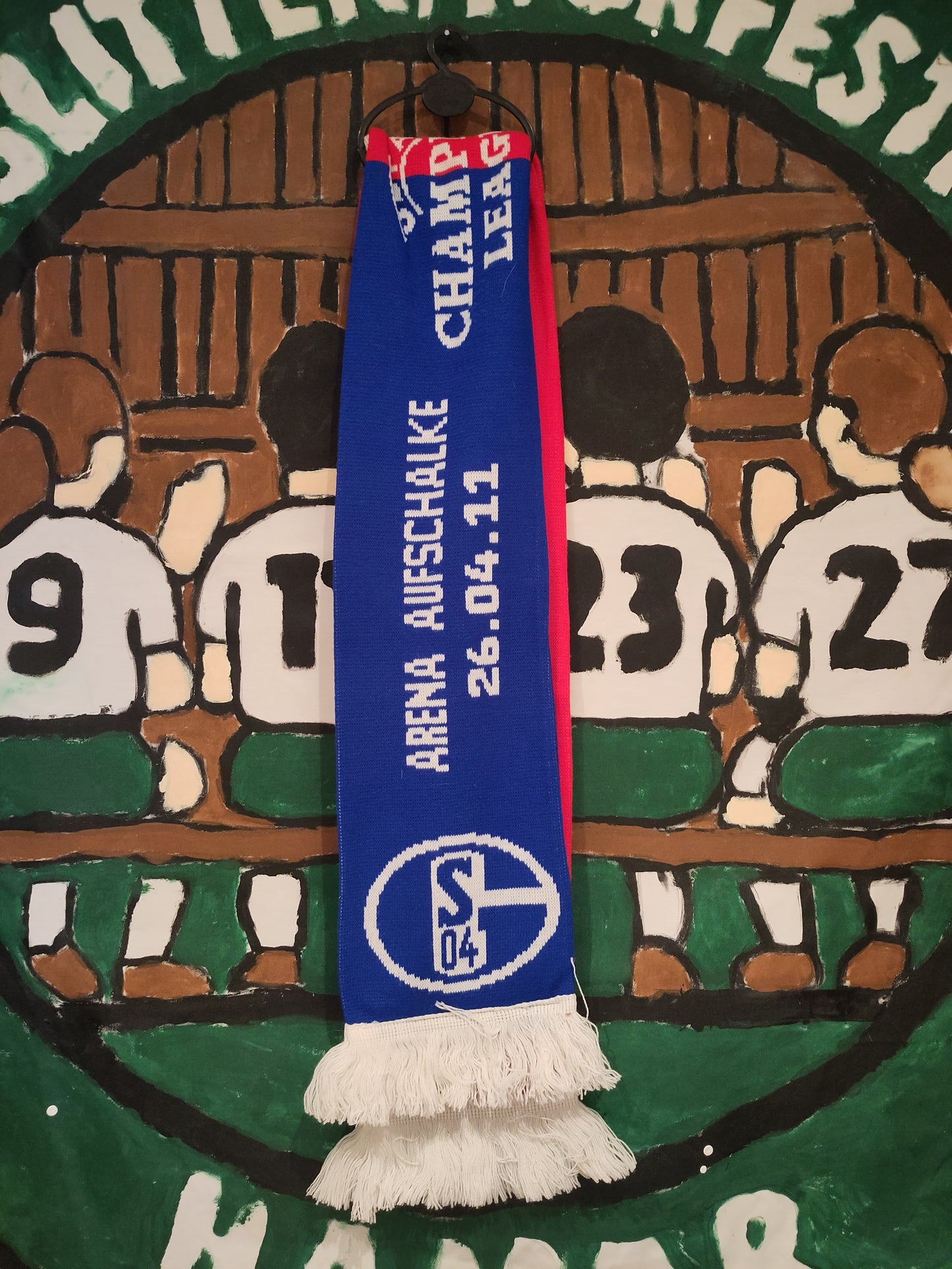 Manchester United skjerf half&half Schalke 04*