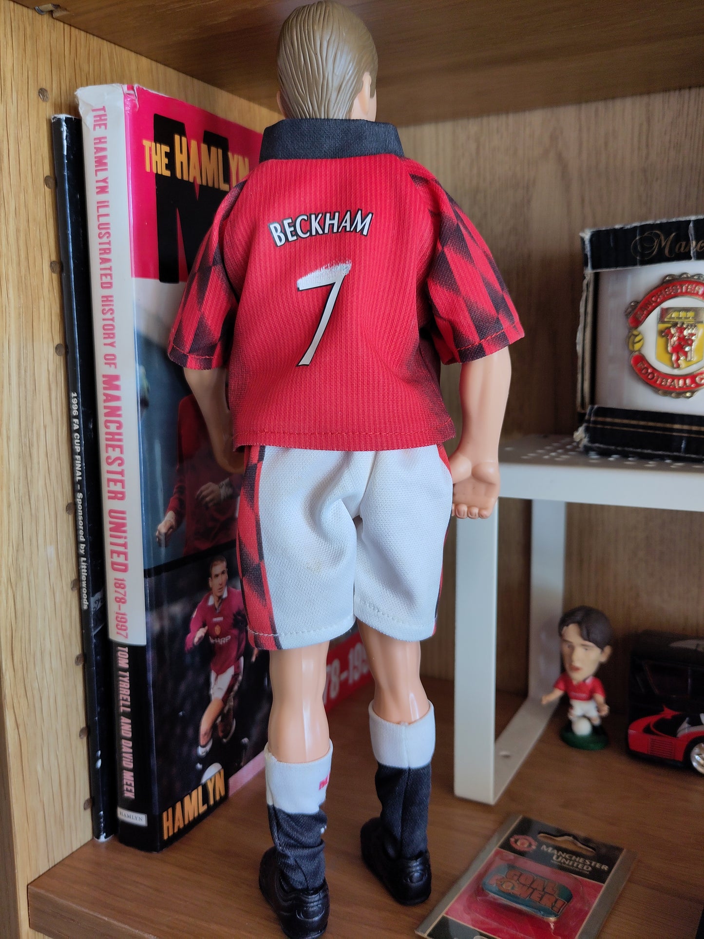 Manchester United dukke David Beckham*