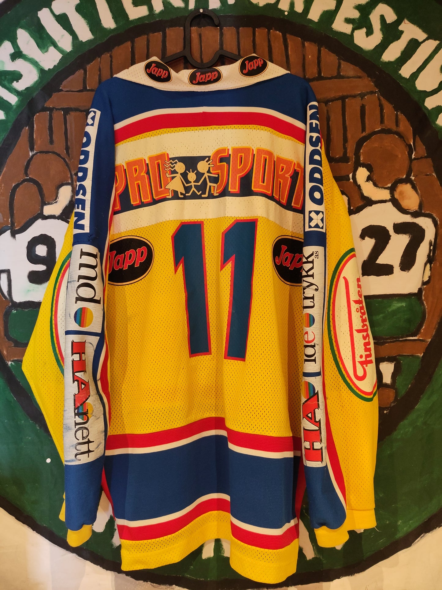 Storhamar Hockey drakt 1997-98 utøverbrukt/kampbrukt Torkild Brustad*