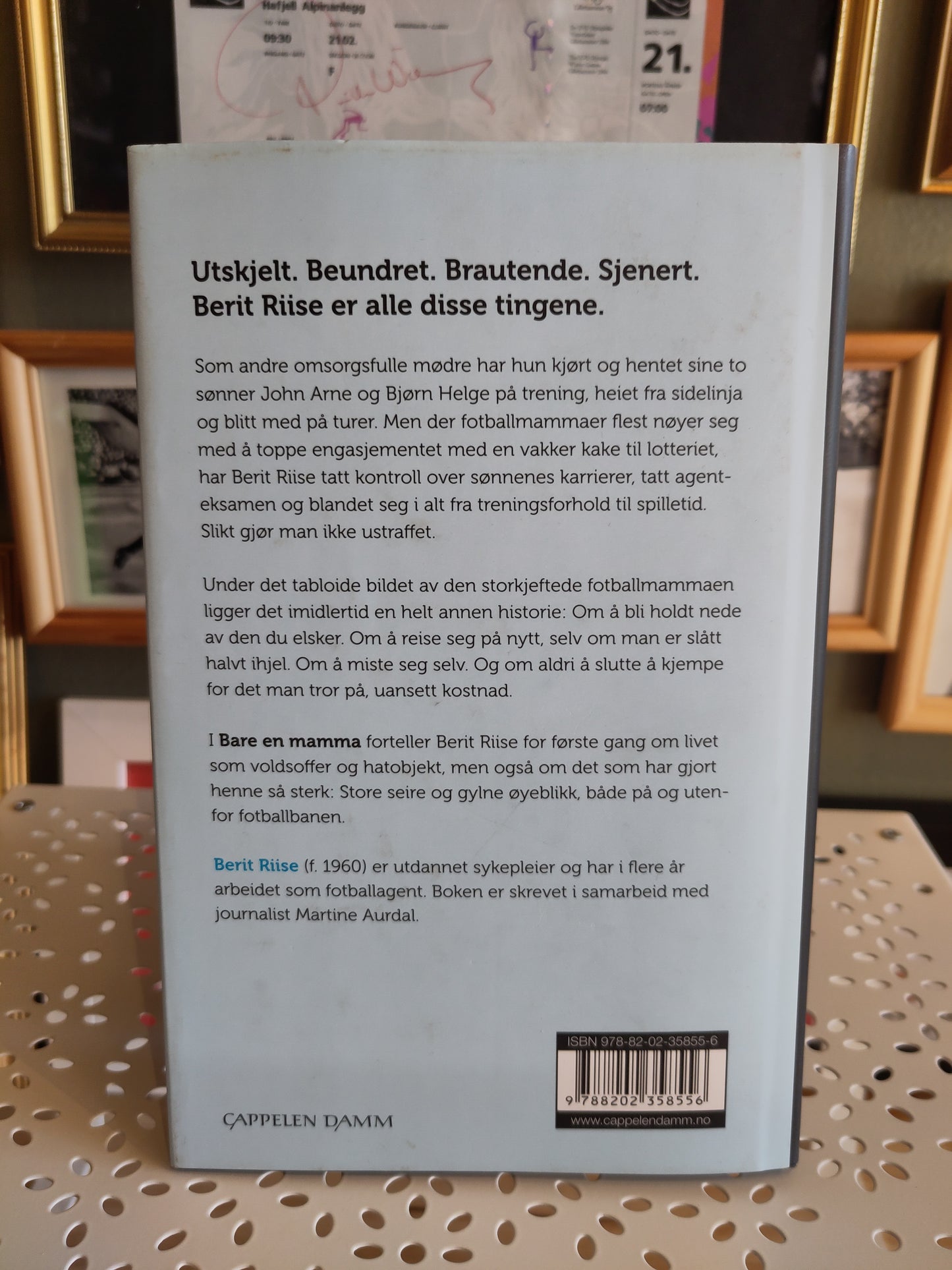 BOK: Berit Riise - Bare en mamma (Riise/Aurdal)