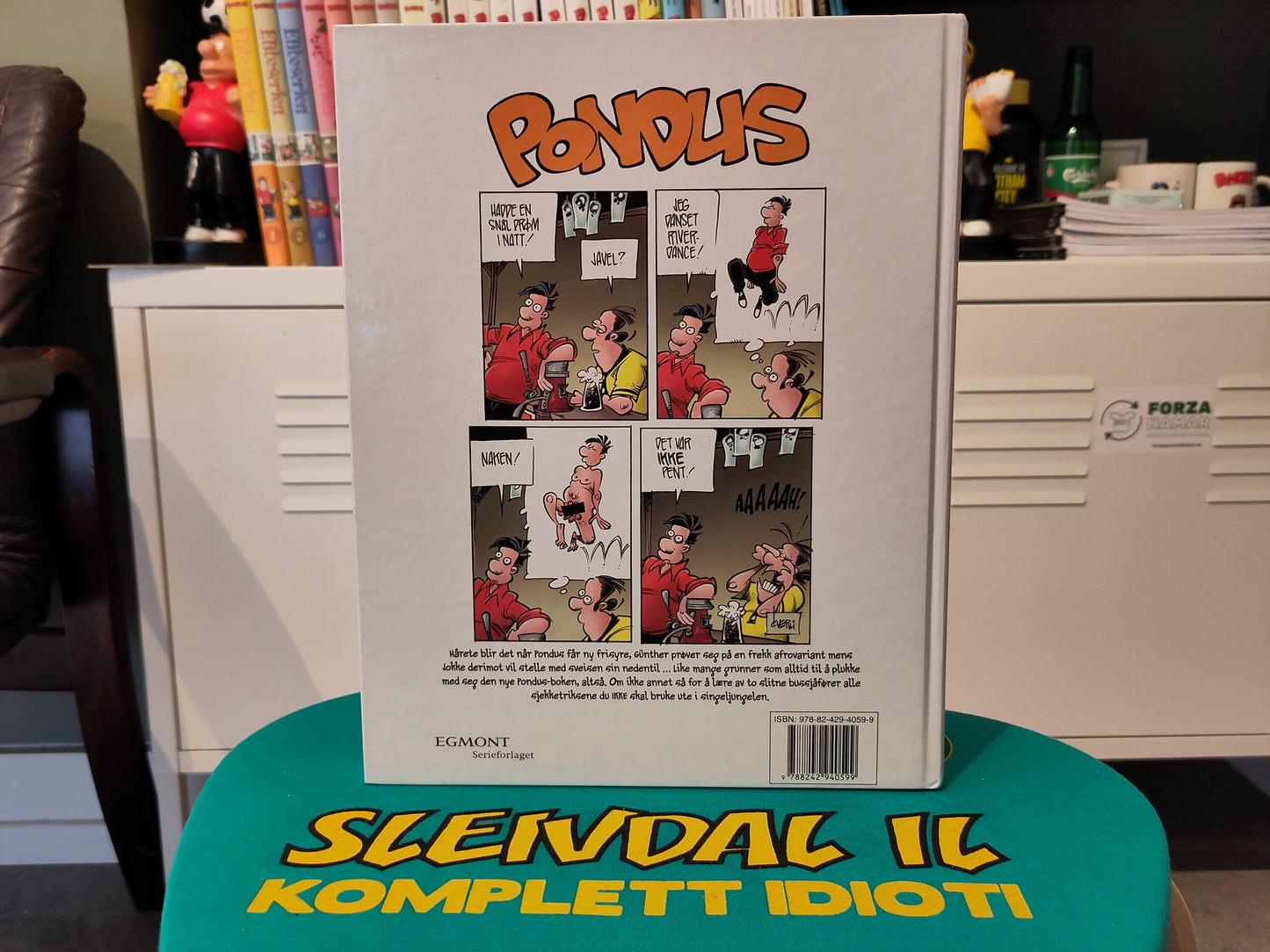 Pondus bok 9: Nummer 9 (Øverli)