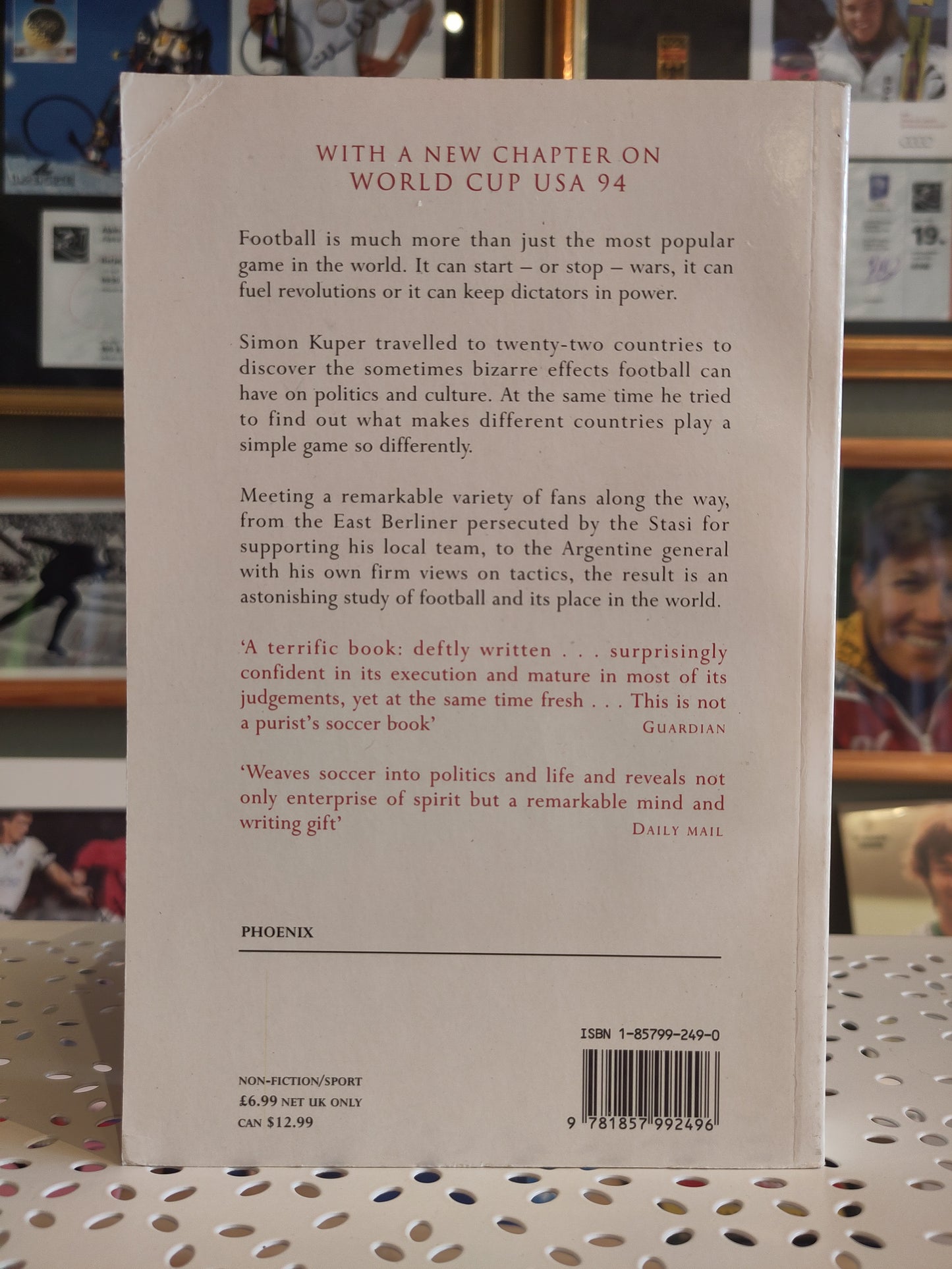 BOK: Football Against the Enemy (Kuper)