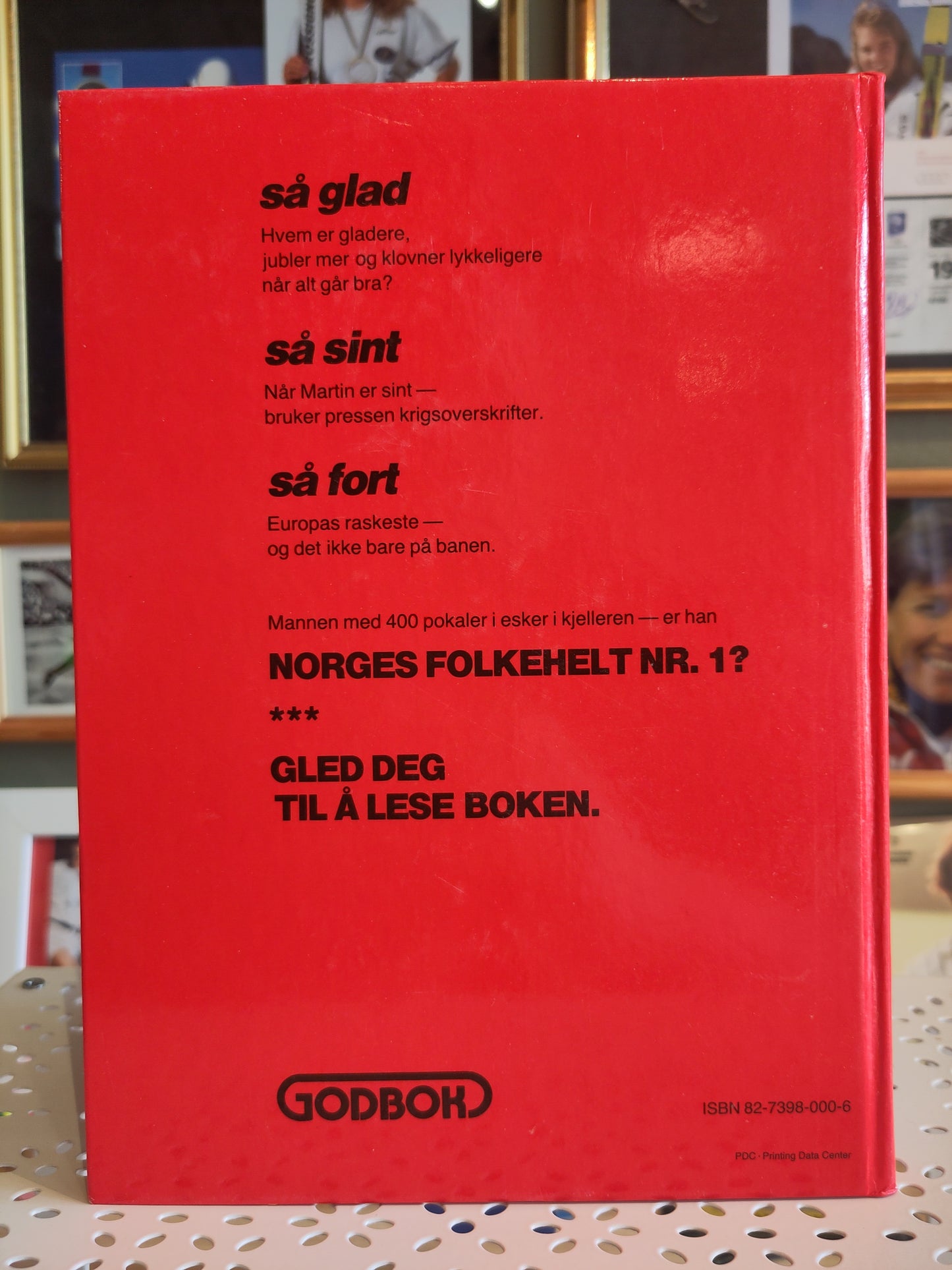 BOK: Martin Schanche - så glad, så sint, så fort...