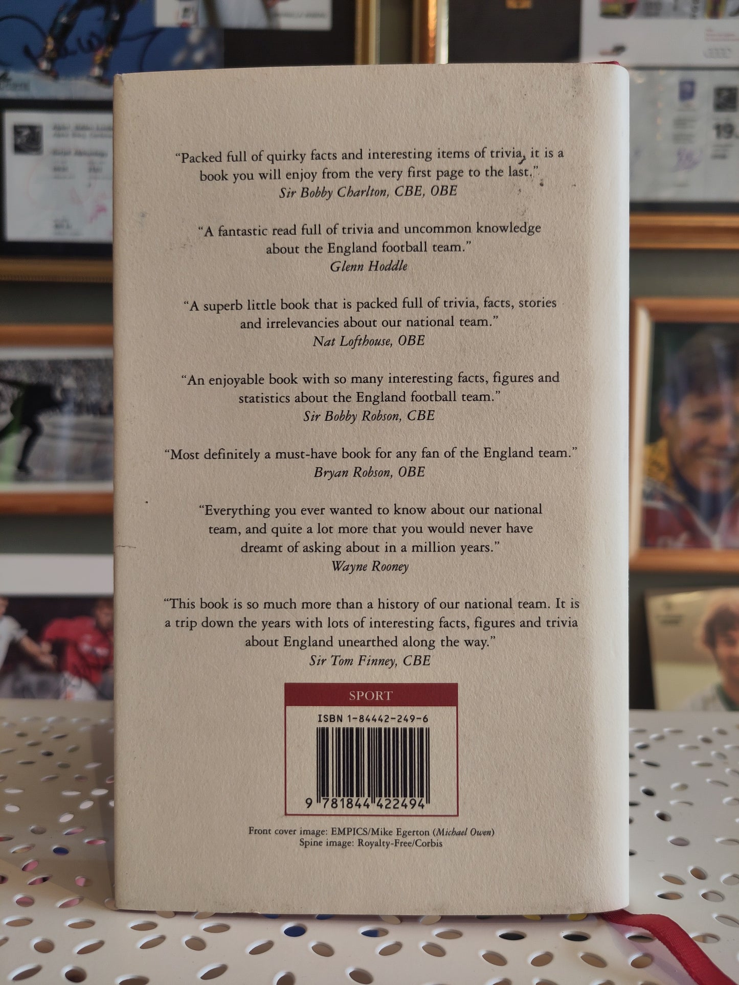 BOK: The England Football Miscellany (White)