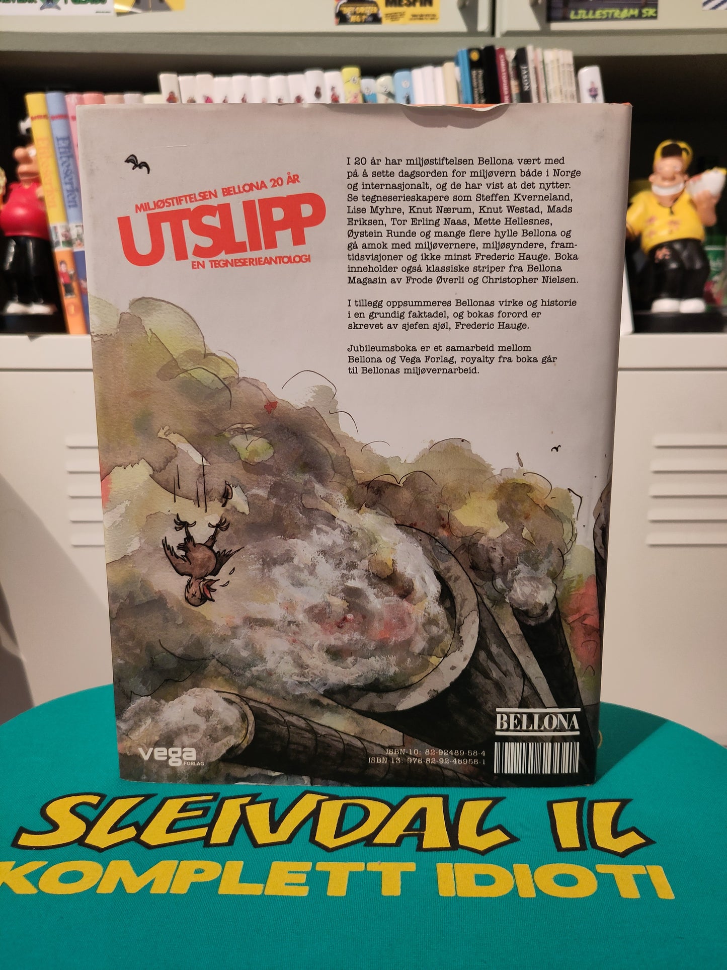 Utslipp - miljøstiftelsen Bellona 20 år: en tegneserieantologi