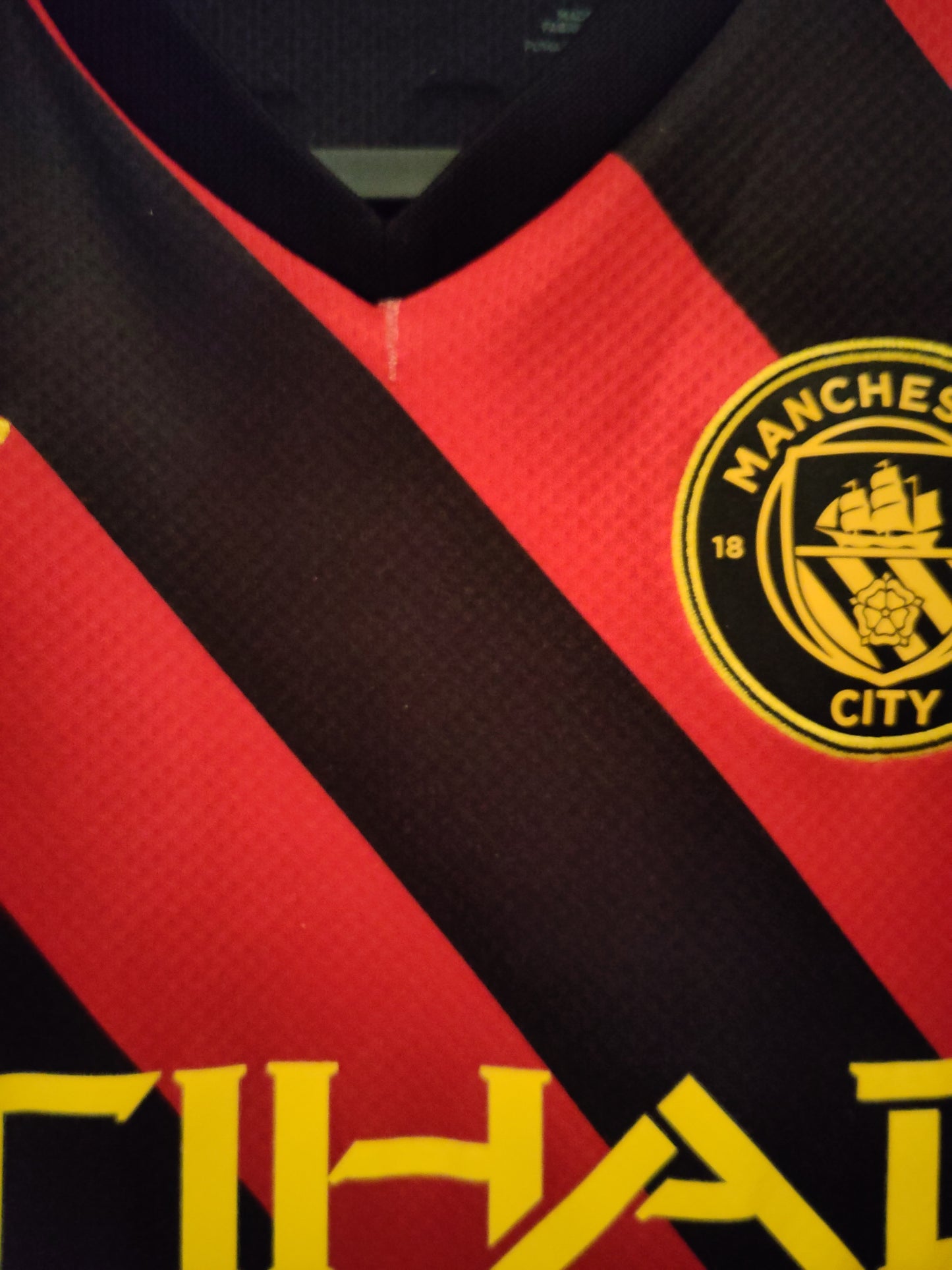 Manchester City drakt 2022-23 borte Grealish ungdom