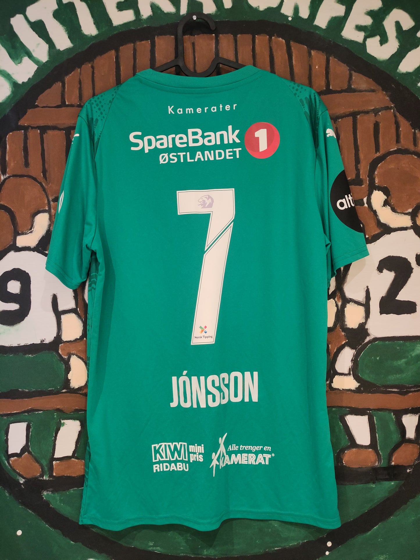 HamKam drakt 2025 borte utøverbrukt/kampbrukt Viðar Ari Jónsson