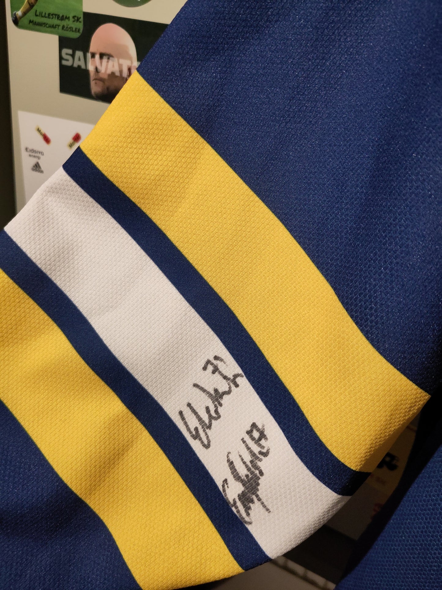 Storhamar Hockey drakt Gran blå signert