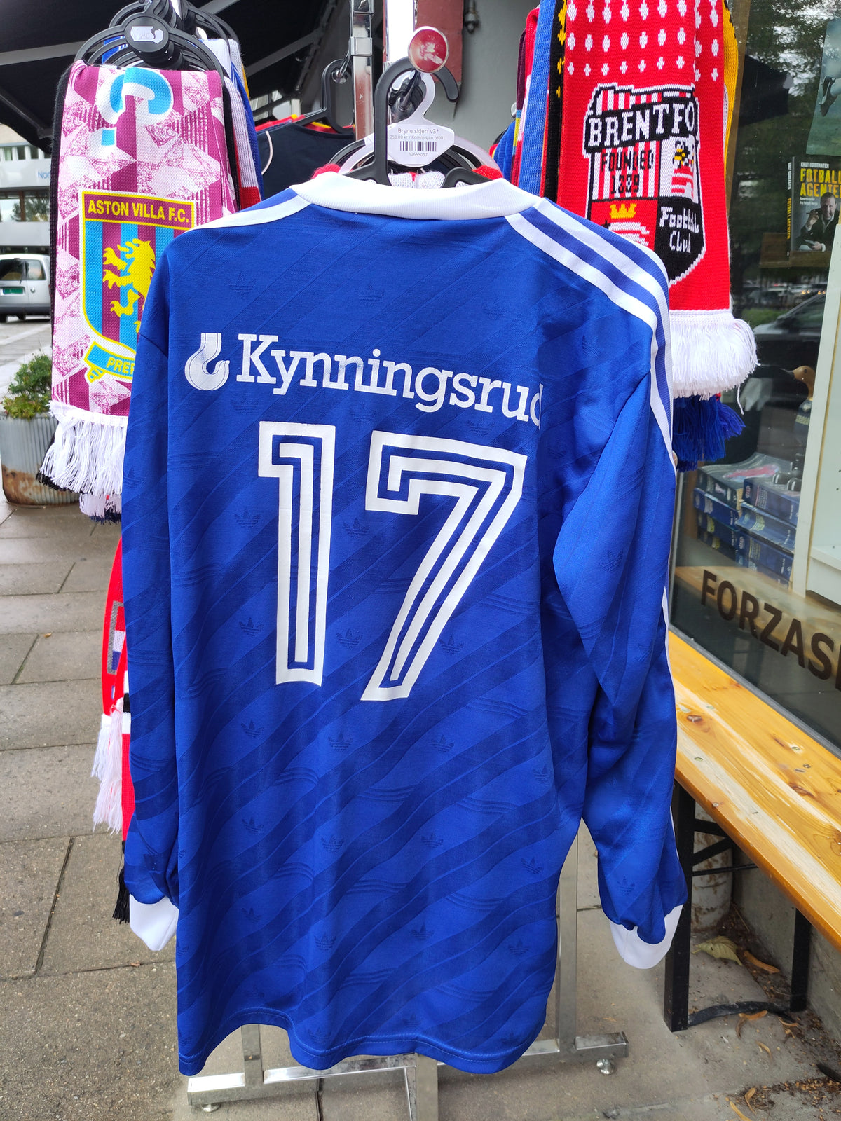 Adidas drakt blå Aker Elementbygg/Kynningsrud