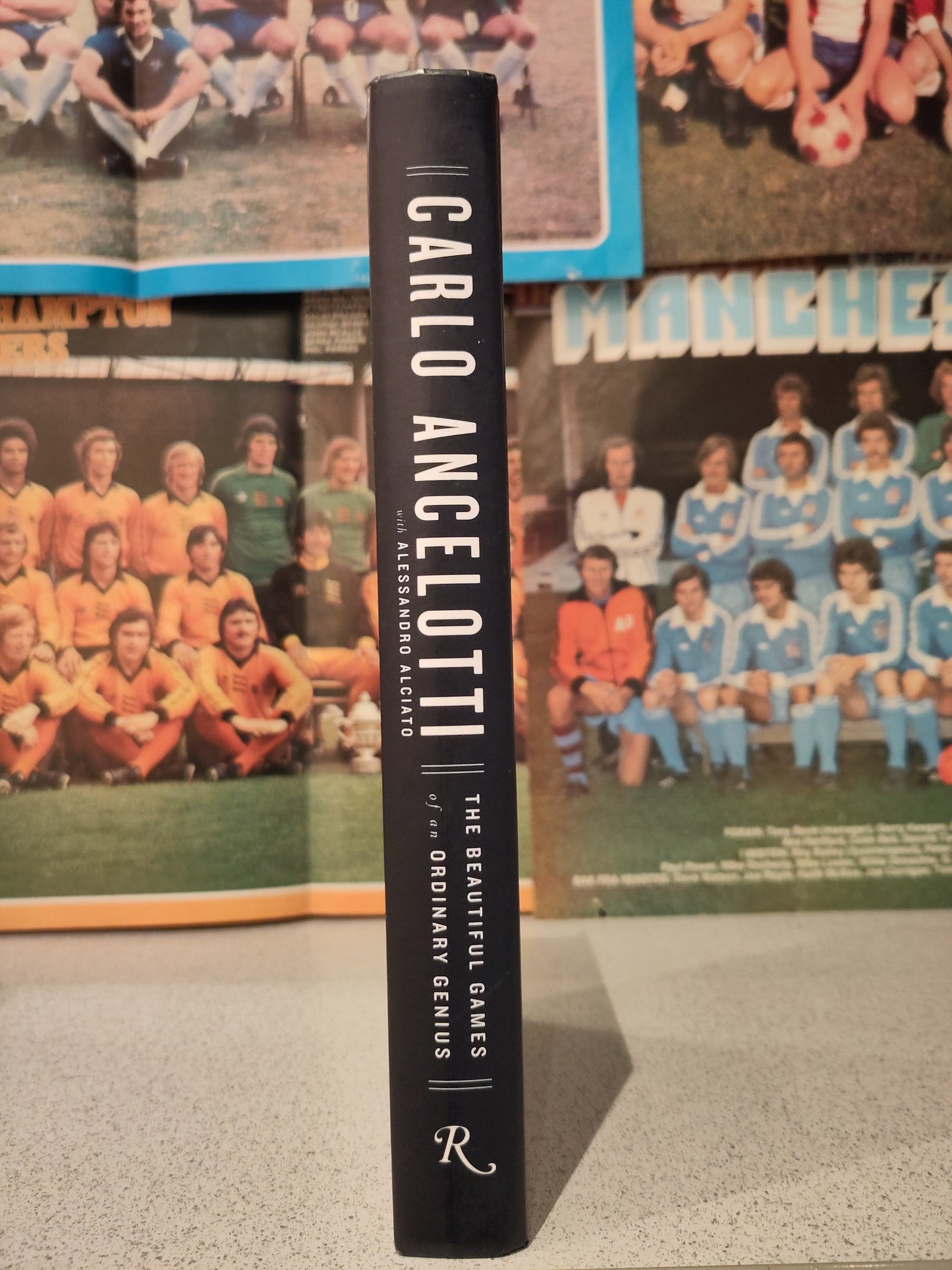 BOK: Carlo Ancelotti - The Beautiful Games of an Ordinary Genius (Ancelotti/Alciato)
