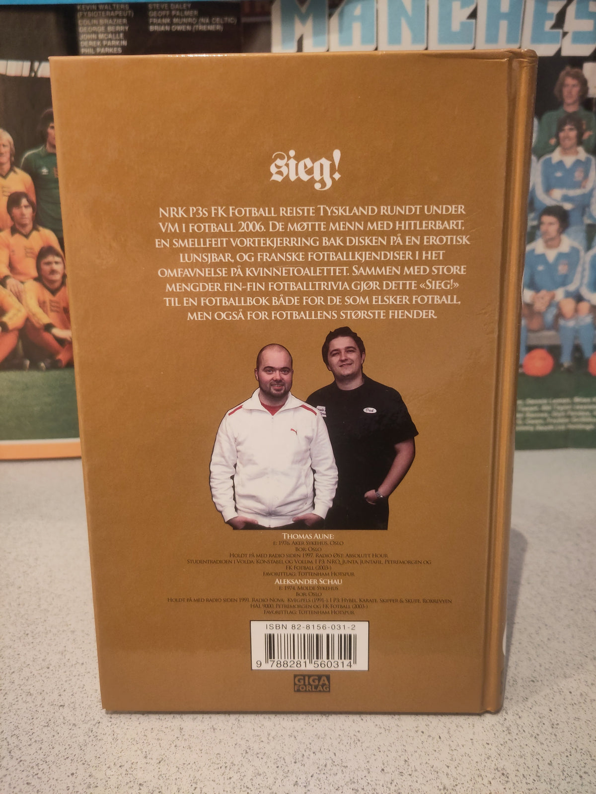 BOK: Sieg! En bok om VM i fotball 2006 (Aune/Schau)
