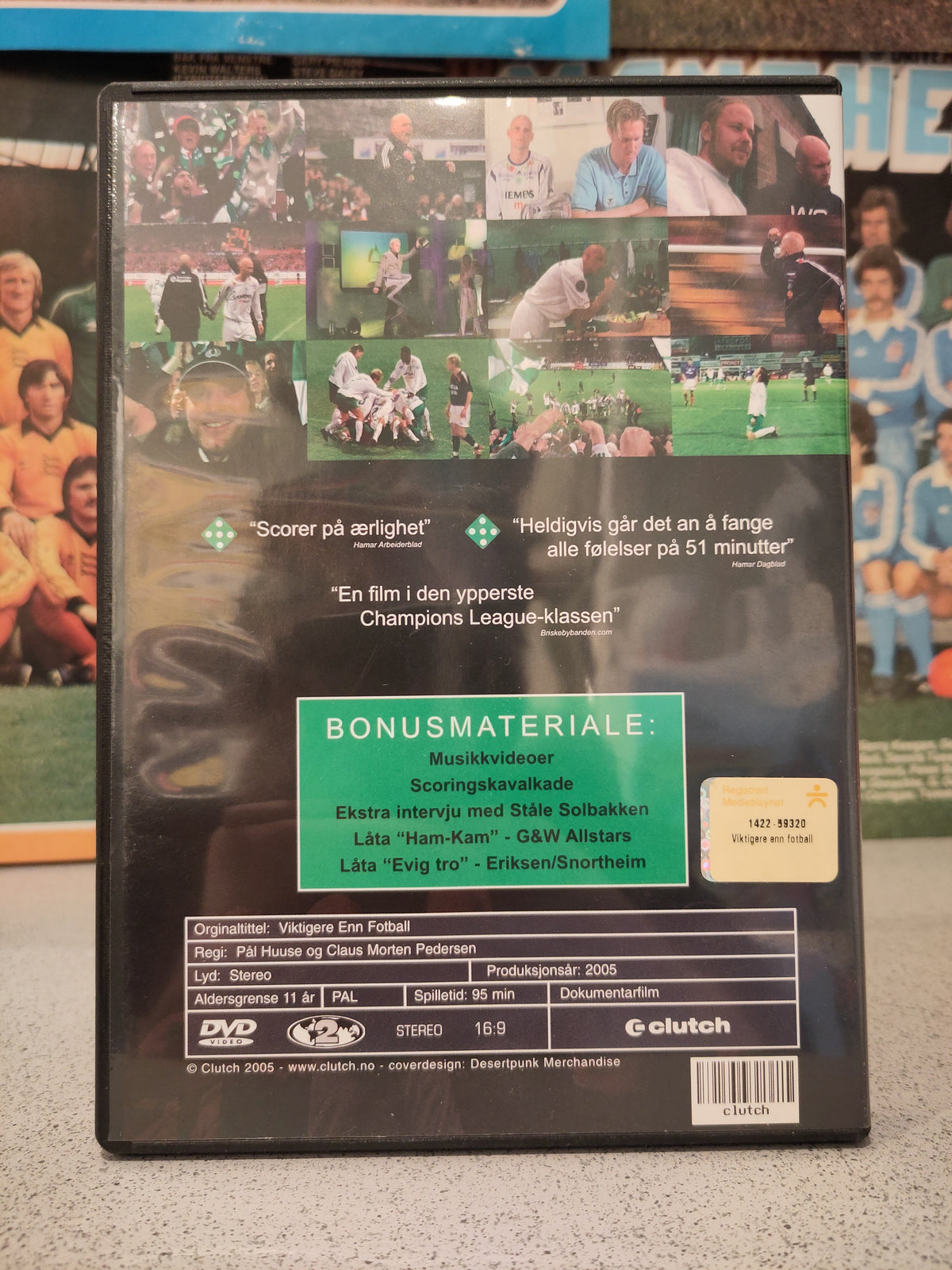 DVD: Viktigere enn fotball - et år med Hamarkameratene