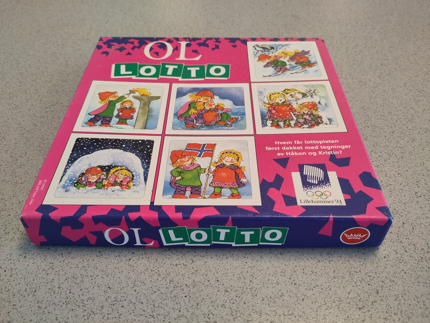 Olympics 1994 Lillehammer games Lotto