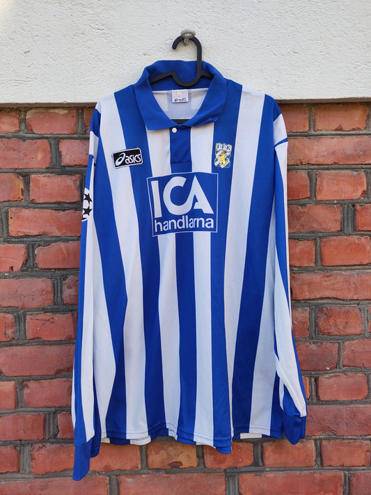 IFK Göteborg MATCHWORN Mikael Nilsson shirt 1996-97 (Champions League)