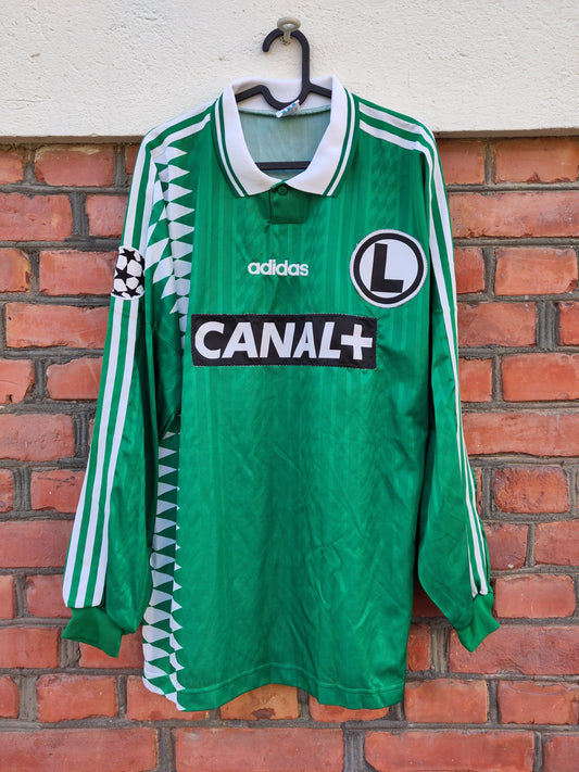 Legia Warszawa MATCHWORN Ratajczyk shirt 1995-96 (Champions League)
