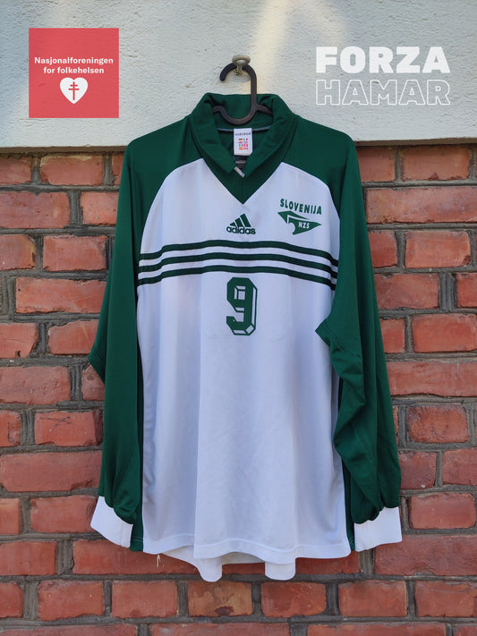 Slovenia MATCHWORN Udovic shirt 1999 (Euro 2000 qualifier)