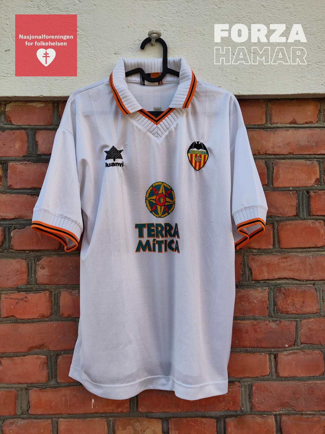 Valencia MATCHWORN Adrian Ilie shirt 1998-99 (UEFA Cup)