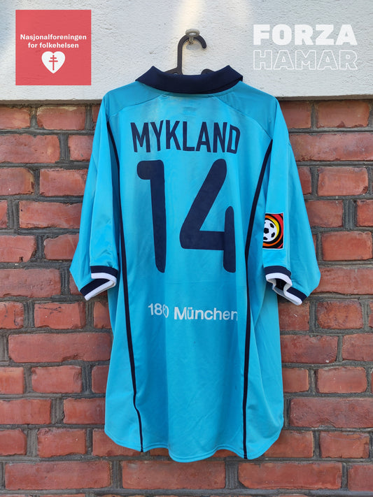 1860 Munchen PLAYER ISSUED/MATCHWORN(?) Mykland shirt 2000-01