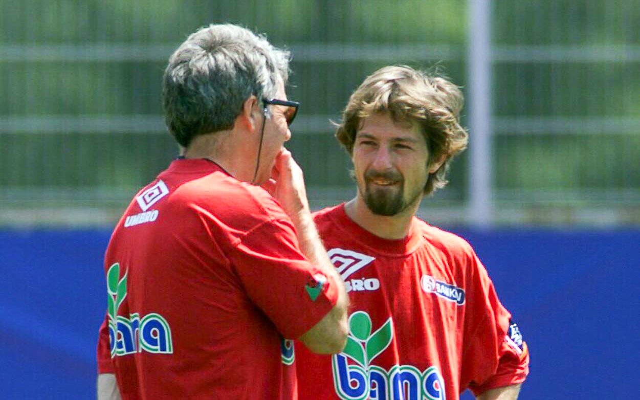 Norge treningstrøye 1998 signert