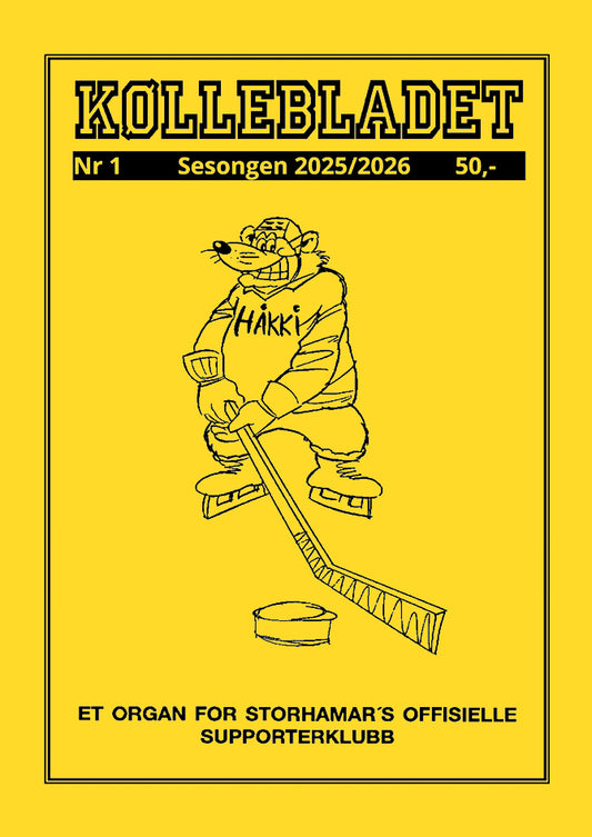 Storhamar Hockey fanzine Køllebladet