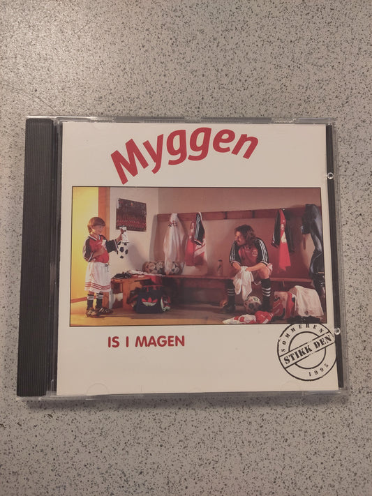 CD: Erik "Myggen" Mykland: Ice in the stomach