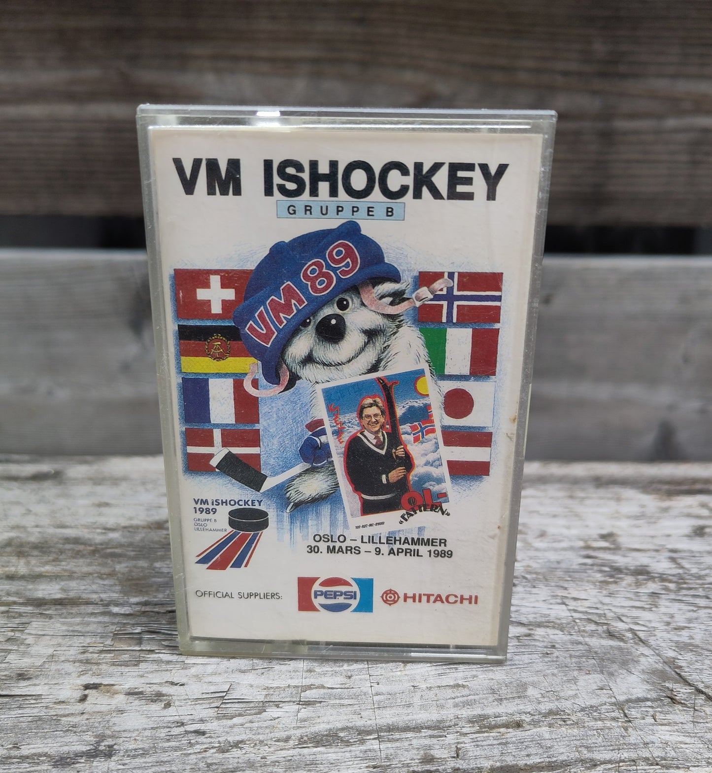 VM Ishockey 1989 kassett