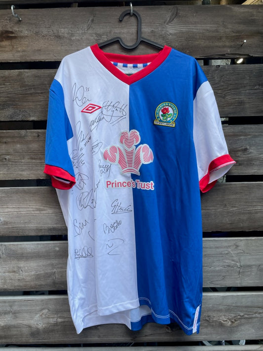 Blackburn drakt 2011-12 hjemme signert