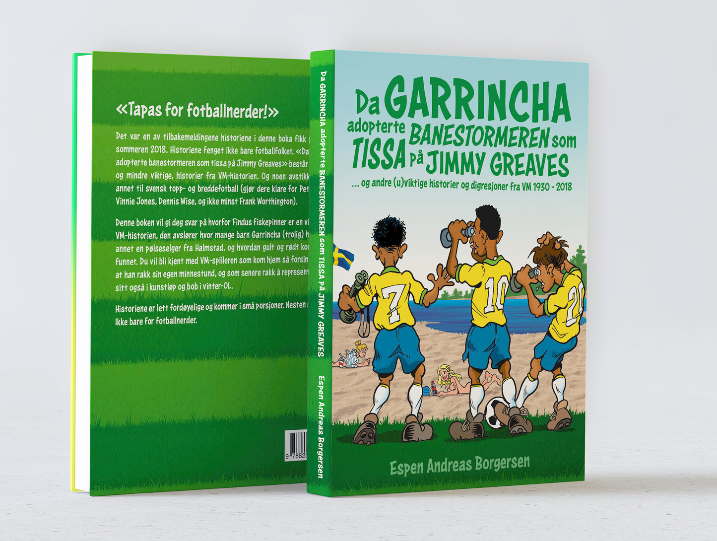 BOK: Da Garrincha adopterte banestormeren som tissa på Jimmy Greaves - og andre (u)viktige historier og digresjoner fra VM 1930-2018 (Borgersen)