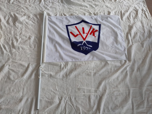 Lillehammer Ice Hockey flag balcony