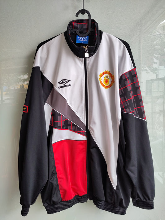 Manchester United training jacket vintage (approx) 1995