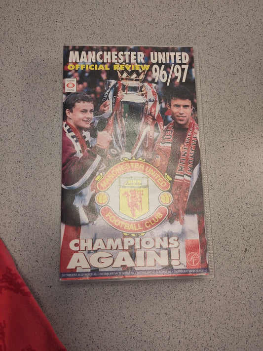 Manchester United Official Review 96/97 VHS