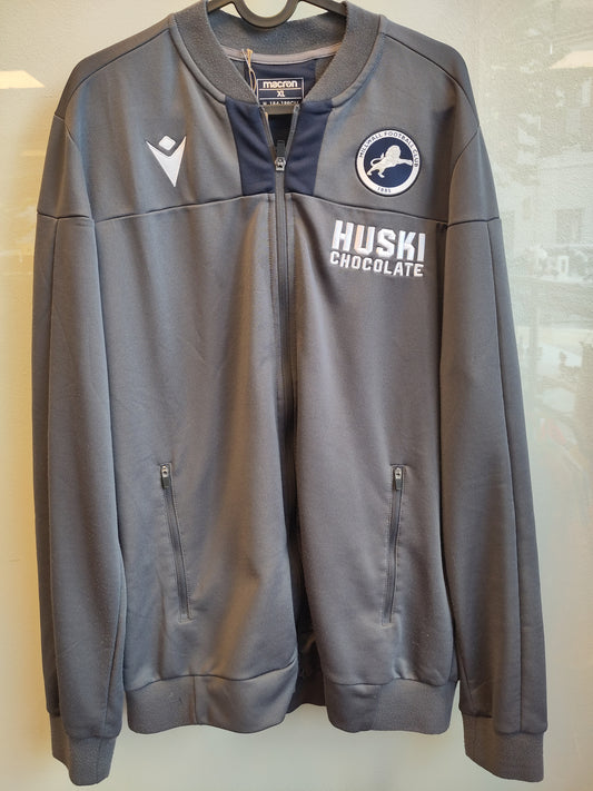 Millwall training jacket Huski Chocolate grey