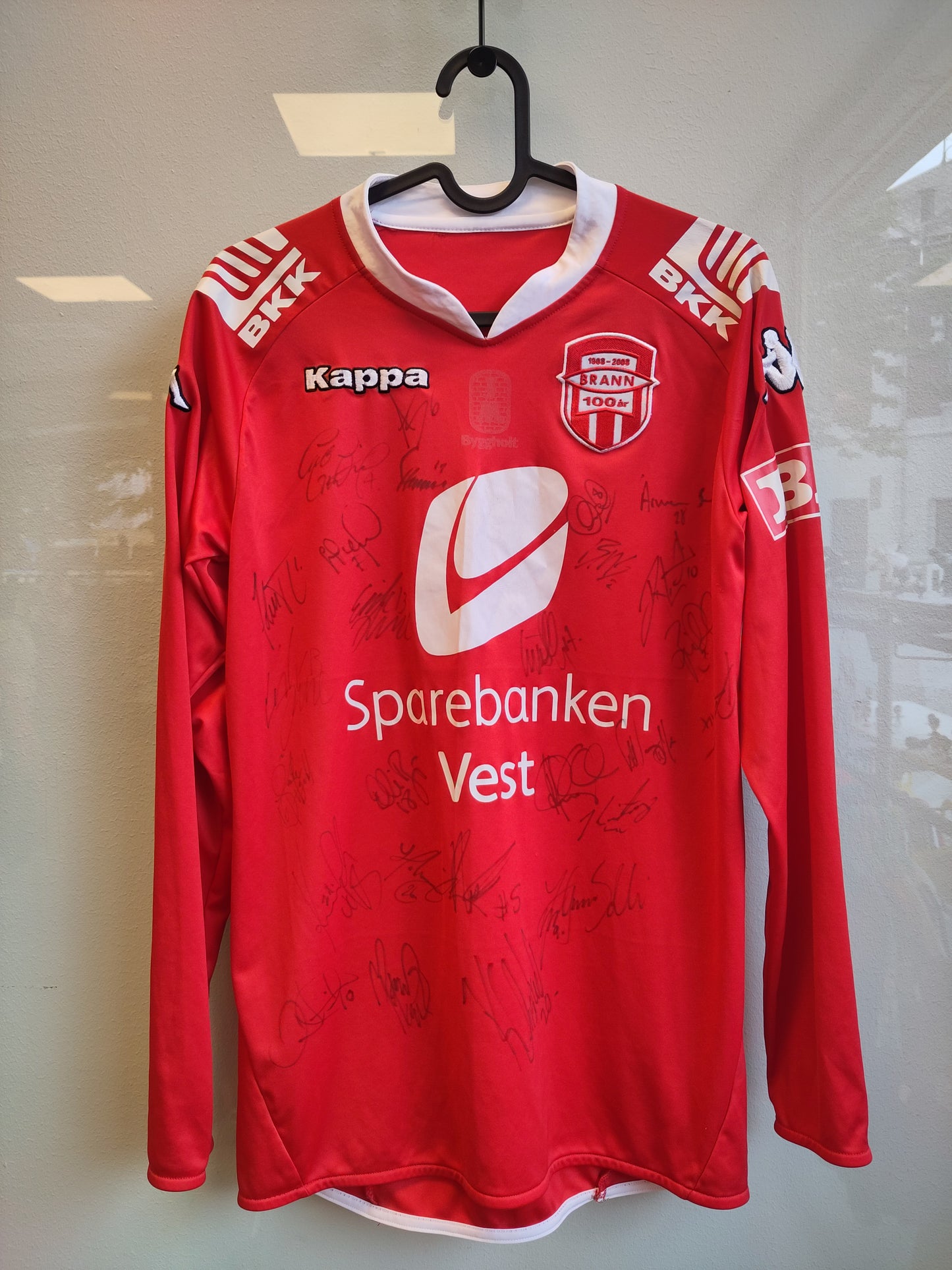 Brann drakt 2008 hjemme jubileum 100 år signert