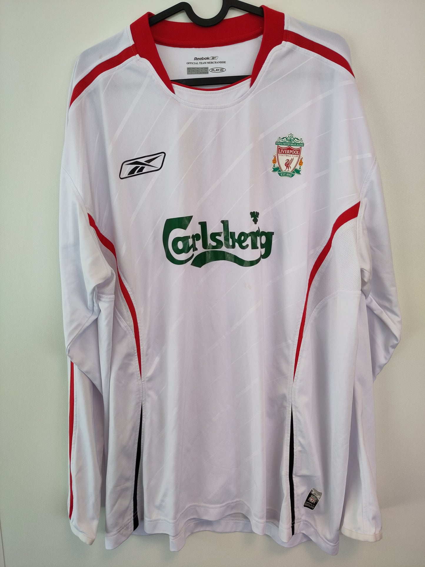 Liverpool drakt 2005-06 borte langermet