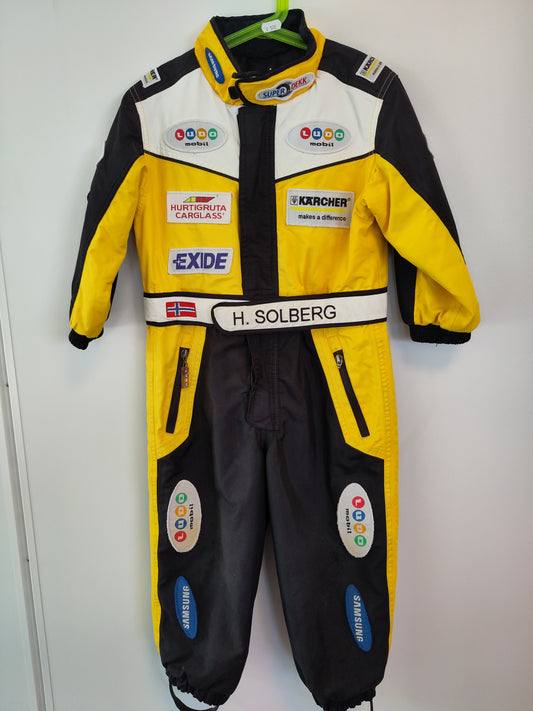 Henning Solberg rally winter suit for children