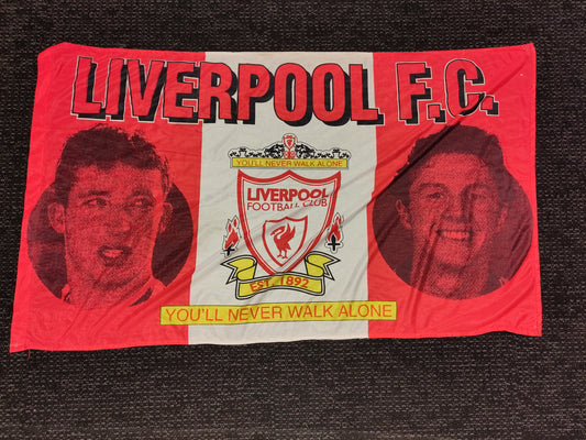 Liverpool Flag 1996 Fowler McManaman