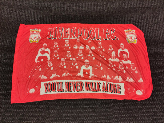 Liverpool flag 1996-97 team picture
