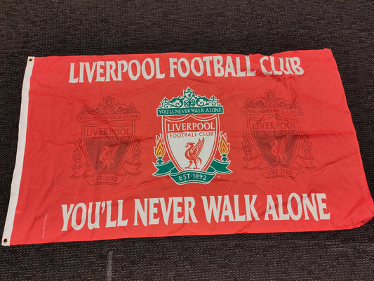 Liverpool flag YNWA logo