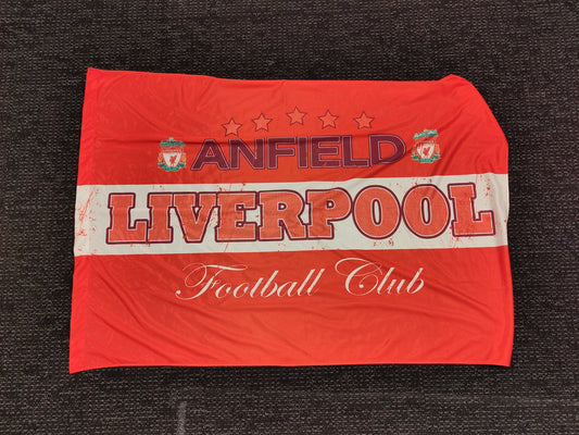 Liverpool flag Anfield