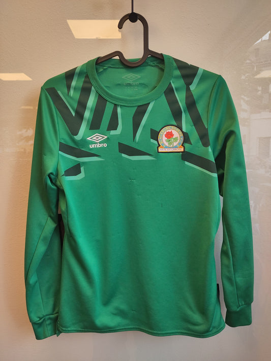 Blackburn drakt 2018-19 keeper Fisher ungdom