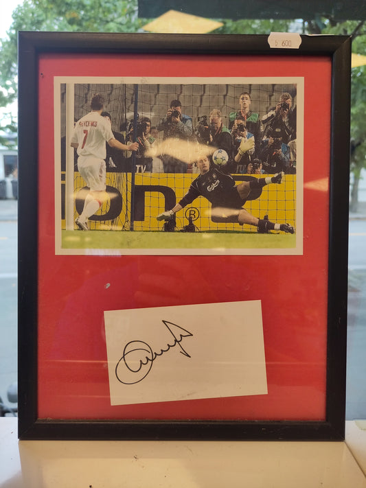 Liverpool photo signed Jerzy Dudek