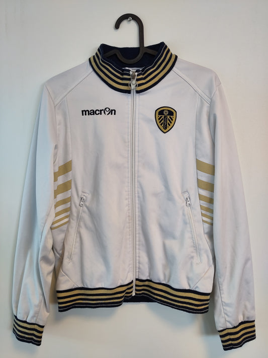 Leeds training jacket white