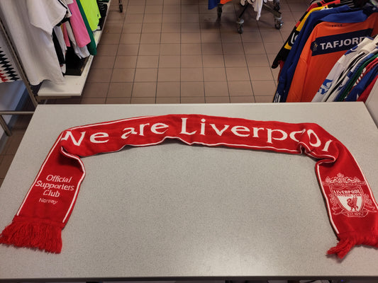 Liverpool skjerf We are Liverpool supporterklubb