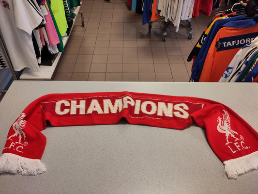Liverpool skjerf Champions We are Liverpool This means more