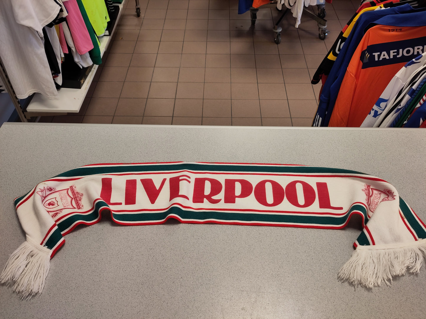 Liverpool skjerf vintage v1