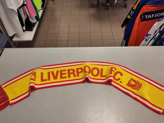 Liverpool scarf yellow vintage