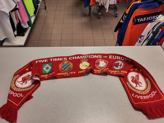Liverpool scarf CL finals
